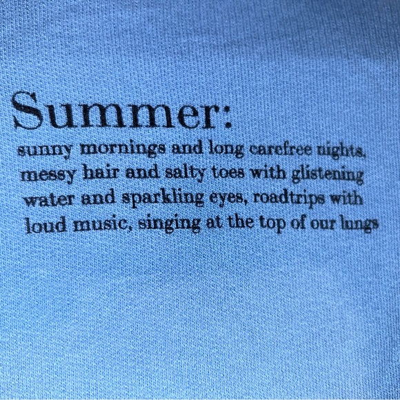 Penn&Ink Summer Sweatshirt w/hood Medium - Picture 4 of 9